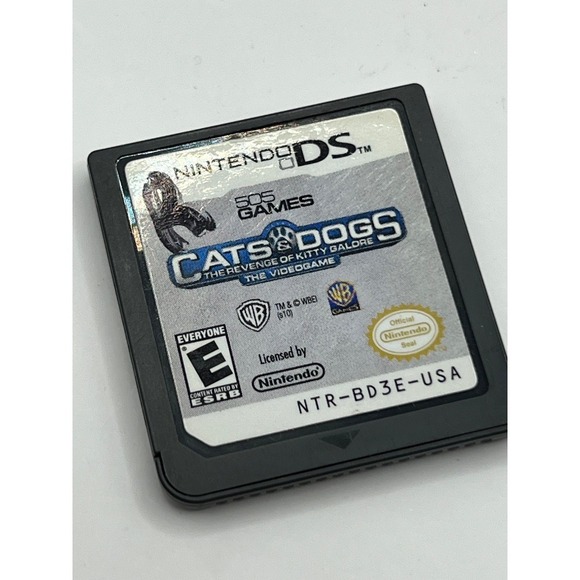 Nintendo Cats & Dogs: The Revenge of Kitty Galore DS Game‎ Cartridge - Picture 1 of 2